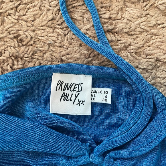 Princess Polly LORIELLA MINI DRESS BLUE - US 6 - Picture 6 of 6